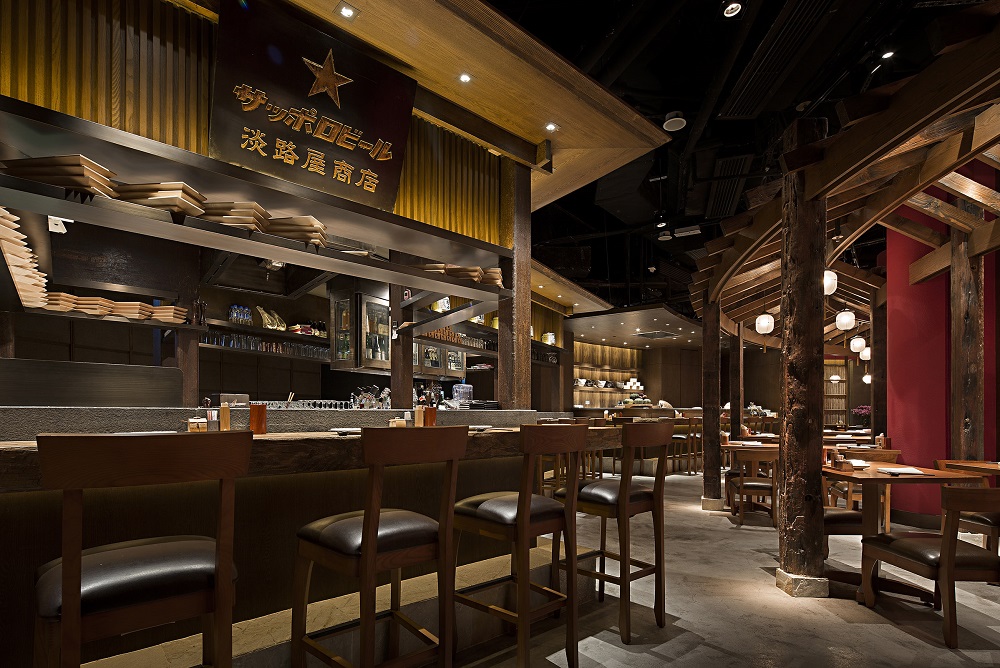 長沙門店裝修，餐飲門面中餐廳裝修設計