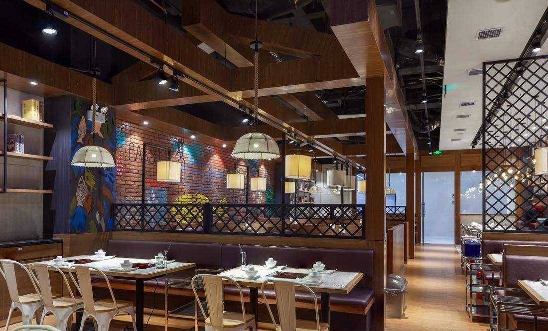 卓正裝飾店鋪裝修店內(nèi)隔斷設計方案